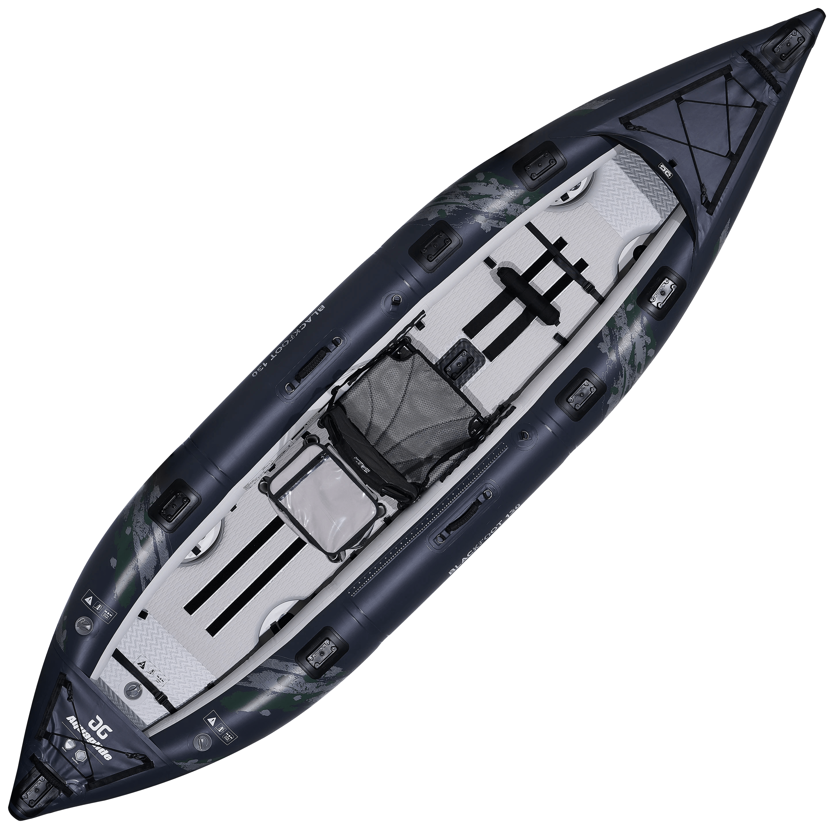 Aquaglide Blackfoot Angler 130 SitonTop Inflatable Kayak Cabela's